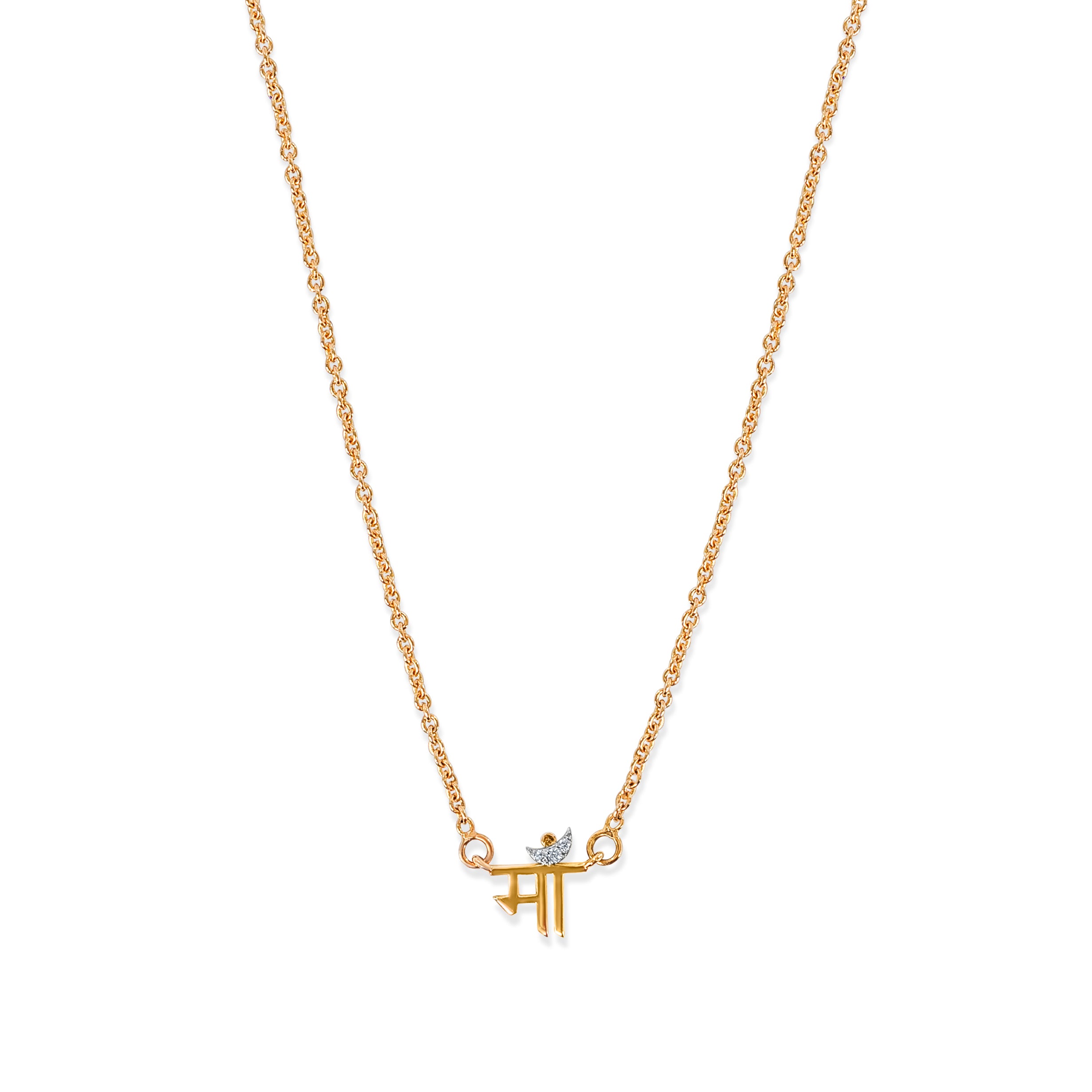 Minimal gold necklace with a small heart-shaped charm, dainty and romantic.