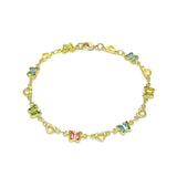 GoldFilledButterflyBracelet.jpg: Gold-filled bracelet featuring a delicate butterfly charm