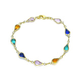 GoldFilledCurbchain.jpg: Jewelry piece on a clean white background