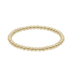 Classic Gold Beaded Bracelet