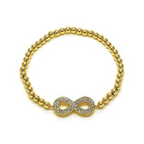 Gold Filled Infinity Bracelet